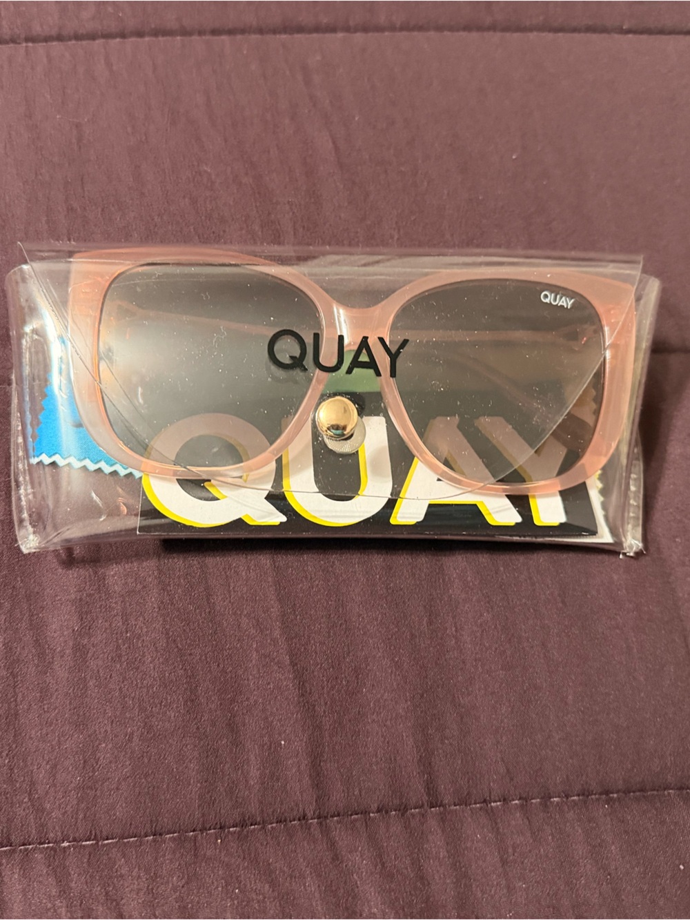 Quay Australia Pink Sunglasses
